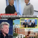 BON JOVI’S $500K BOMBSHELL: Rock Icon Stuns America with Massive Donation to House Homeless Veterans