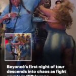 Beyoncé’s first night of Cowboy Carter tour descends into chaos as fight erupts in VIP lounge at SoFi Stadium