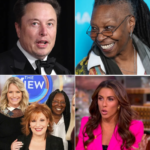 Elon Musk called for a BOYCOTT of The View, calling it a ”meeting place for stupid women” The entire cast immediately responded angrily.
