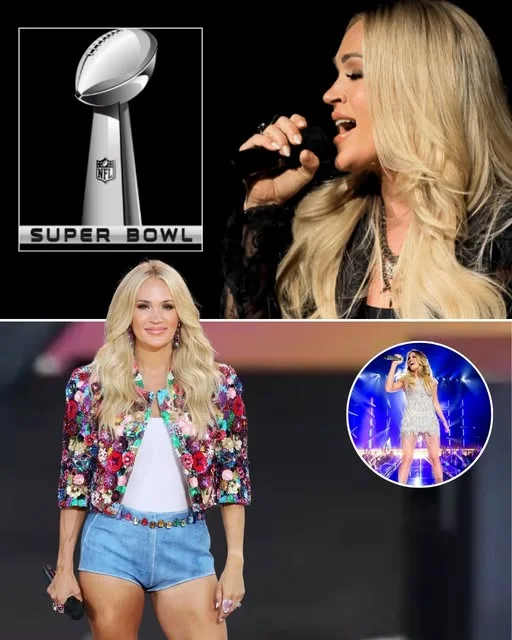 Mind-Blowing: Carrie Underwood Has Been Announced As The Halftime Performer For Next Year’s Super Bowl, Sending Fans Into A Frenzy Of Joy!