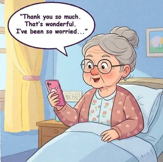 2 / A sweet grandmother called St. Joseph’s Hospital