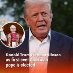 After the Election of the First American Pope, Donald Trump Breaks His Silence