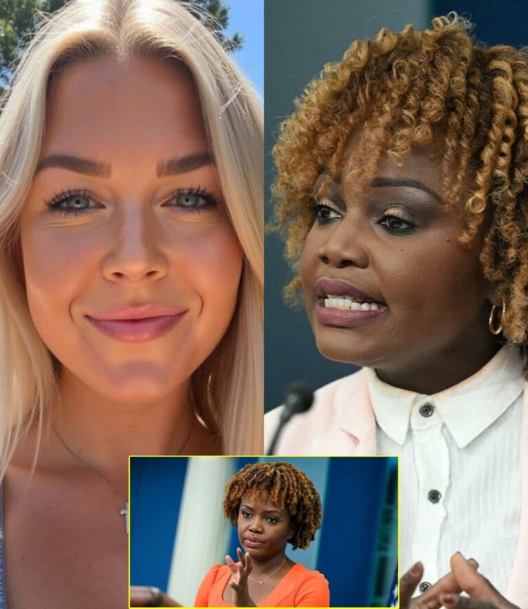 BREAKING: Caroline Leavitt DESTROYS Karine Jean-Pierre LIVE on TV