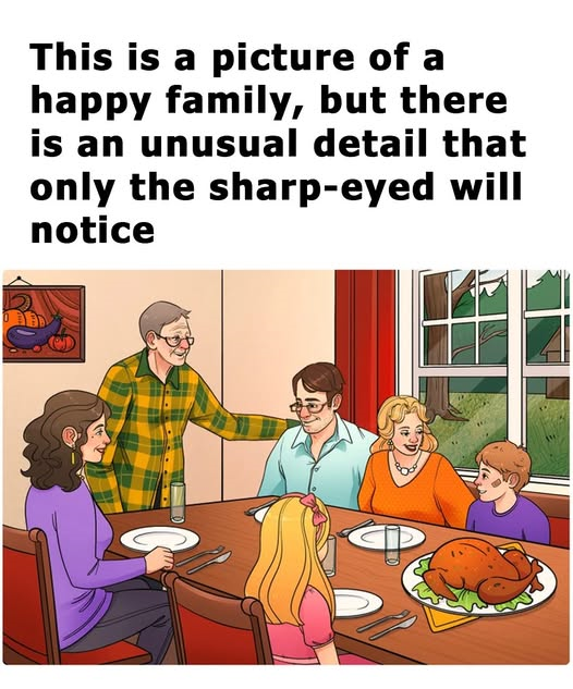 Can You Spot The Mistake In This Family’s Dining Table Picture?
