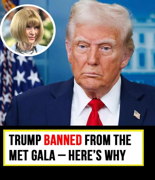 Donald Trump Barred from the Met Gala – Here’s the Reason Why