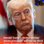 Donald Trump’s former advisor warns president ‘will run for third term’ despite constitutional limit
