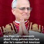 Following his historic election as the first American pope