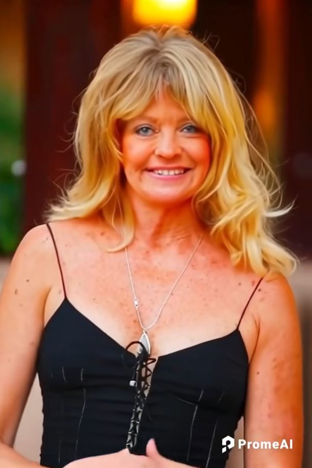 Goldie Hawn shows her natural look walking makeup-free in broad daylight