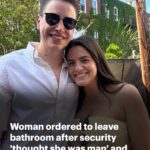 Hotel security guard is suspended after ordering a woman to leave the bathroom because he ‘thought she was a man’ and asked her to ‘prove gender’