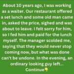How a Simple Act of Kindness Led to an Unexpected Blessing….