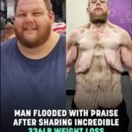 Internet praises man for 360lb weight loss