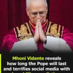 Mhoni Vidente’s Prophetic Vision: The New Pope and the Dawn of a Spiritual Era