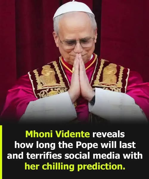 Mhoni Vidente’s Prophetic Vision: The New Pope and the Dawn of a Spiritual Era