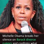 Michelle Obama sets the record straight on divorce rumors