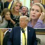 President Trump cuts White House speech short as he rushes from podium after ‘medical emergency’.
