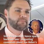 Vice President JD Vance Faces Backlash After Controversial Remarks on Joe Biden’s