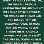 Wife Crashes Car Again—But What the Cops Said Will Leave You in Stitches!