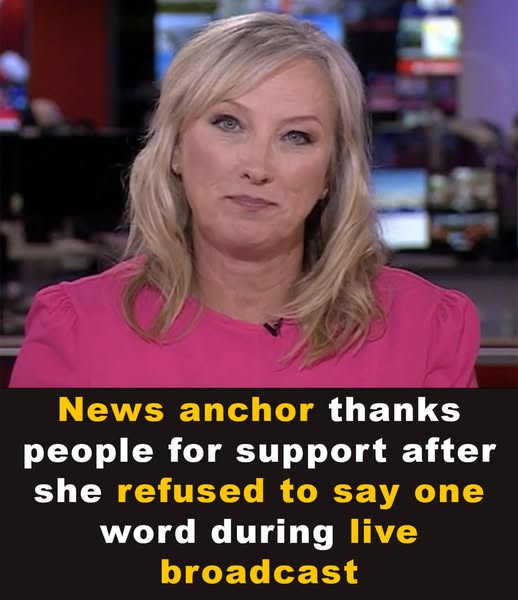 BBC news presenter refuses to speak word during broadcast