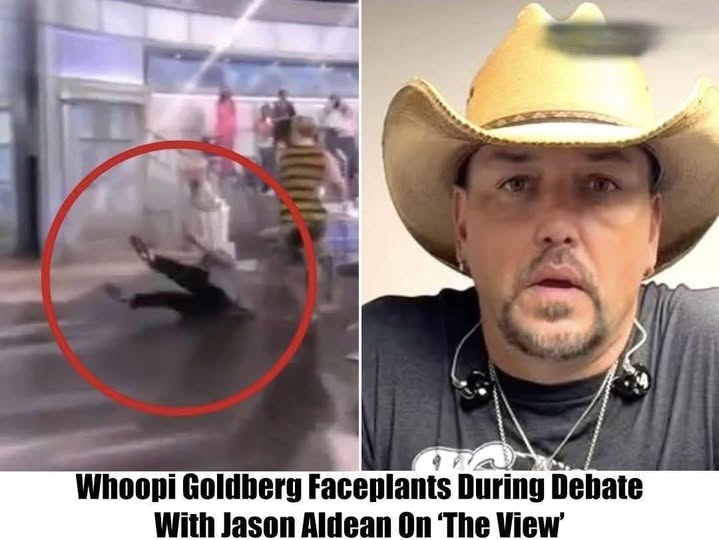 Breaking: Whoopi Goldberg Faceplants During Debate With Jason Aldean On ‘The View’