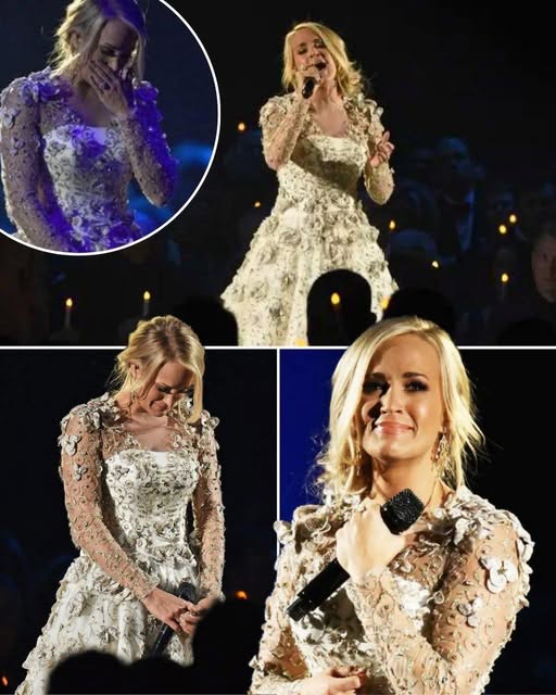 Carrie Underwood Gives CMA Awards A Performance They Will Never Forget And Leaves Them All In Tears.