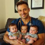 Dr. Spellman adopted his sister’s triplets after she died during childbirth. But five years later, his world flipped…