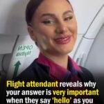 Flight Attendant Reveals Why Cabin Says Hello As You Board, and It’s Not What Think
