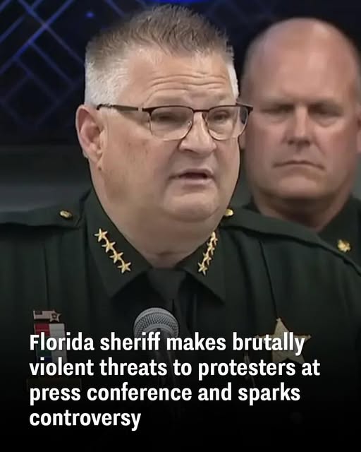 Florida Sheriff’s Controversial Warning Sparks National Debate Over Protest Response