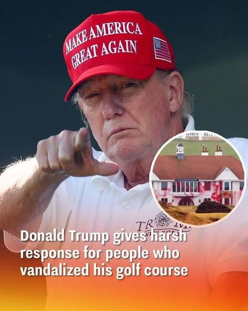 Former President Responds Swiftly to Attack on Scottish Golf Course