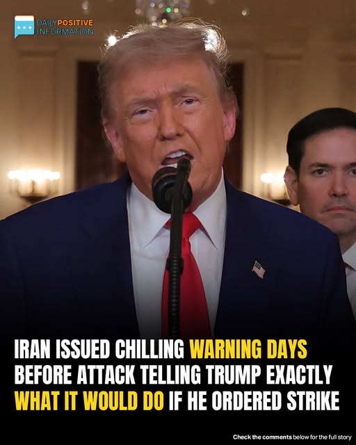 Iran Issued Chilling Warning Before Attack—Told Trump Exactly What Would Happen If He Struck