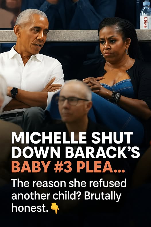 MICHELLE OBAMA GETS CANDID: Why She Refused to Have a Third Child With Barack