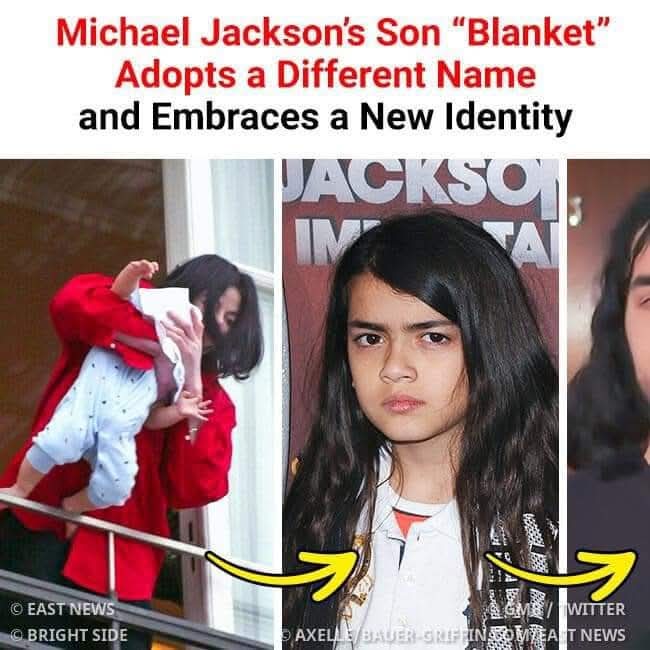 Michael Jackson’s Son “Blanket” Adopts a Different Name and Embraces a New Identity