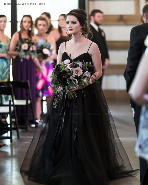My Daughter Walked Down The Aisle In A Black Wedding Dress — But The Truth Behind It Left Everyone In Shock