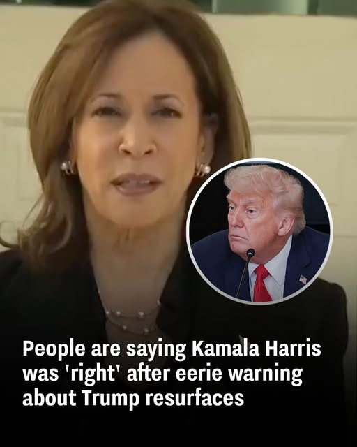 Social Media Buzzes as Old Harris Statement About Trump Appears to Have Come True