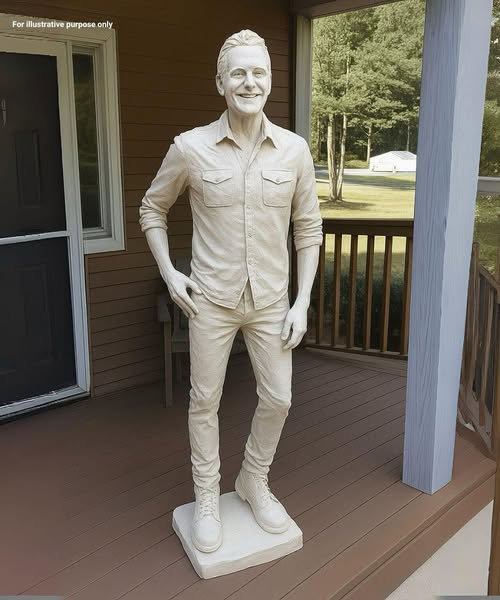 The Day My Sick Husband’s Statue Appeared on the Porch—And Exposed Everything