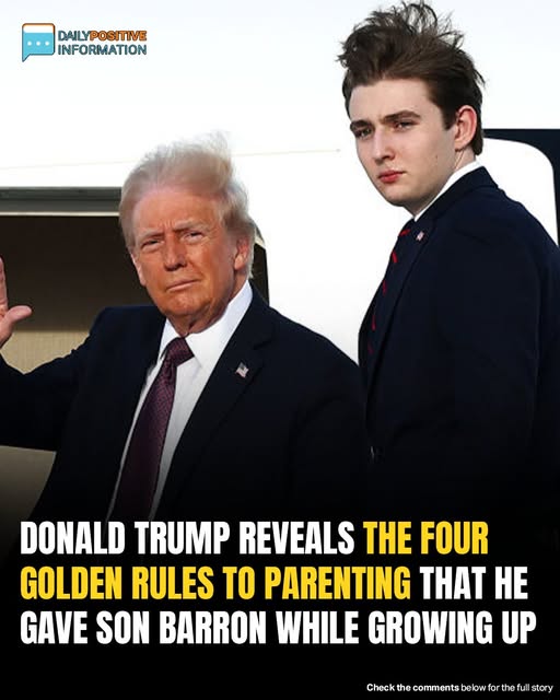 Trump Shares Parenting Advice He Gave Barron — And It’s Surprisingly Practical