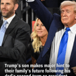 Trump’s son makes major hint to their family’s future following his dad’s second term as president