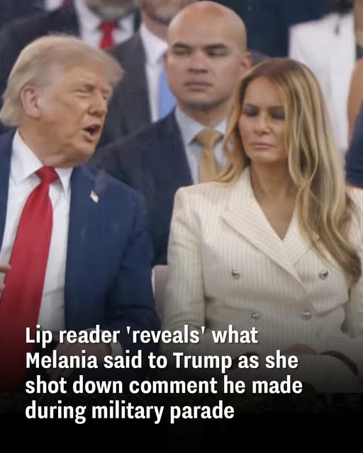 What First Lady Really Said to President During Parade Moment Goes Viral After Lip Reading Expert Weighs In