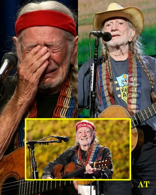 Willie Nelson Breaks Down in Tears After Eight-Minute Ovation at Outlaw Music Festival—Phoenix Crowd Declares “Forever Willie” as Country Legend Makes History at 92