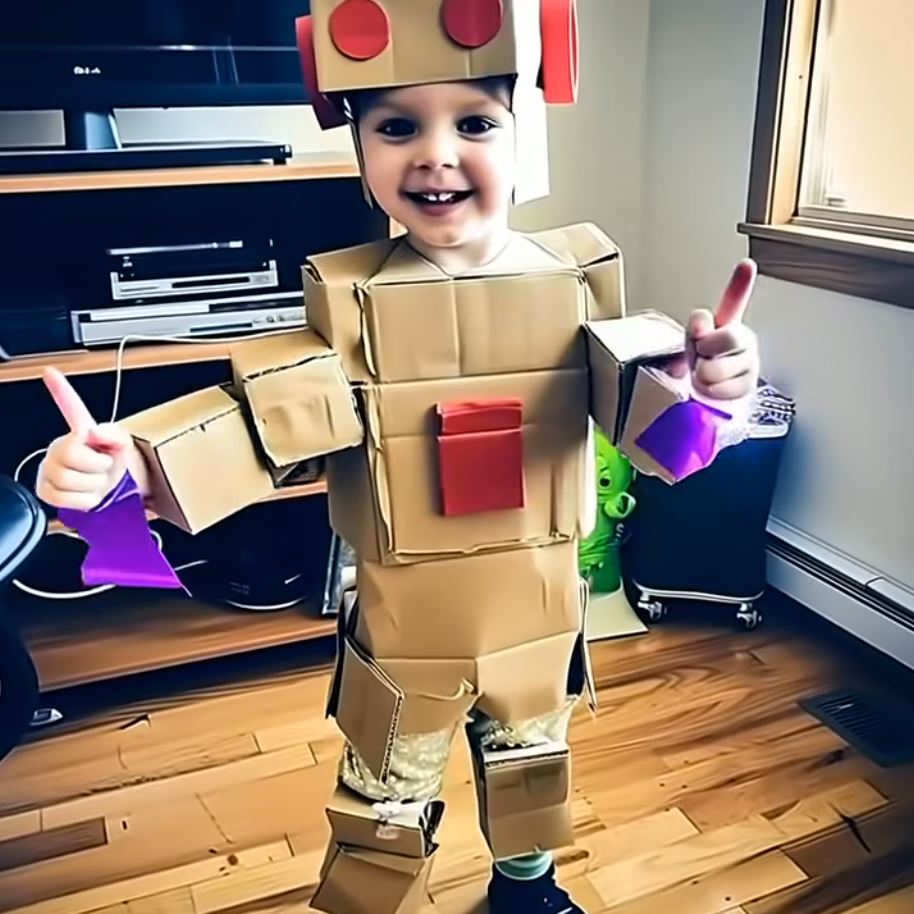 Boy Bullied for Homemade Halloween Costume Until Principal Wears the Same One