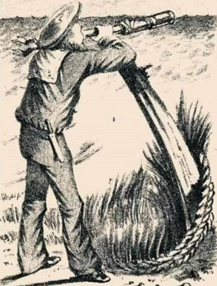 Let’s search this image for the hidden spouse of the sailor!