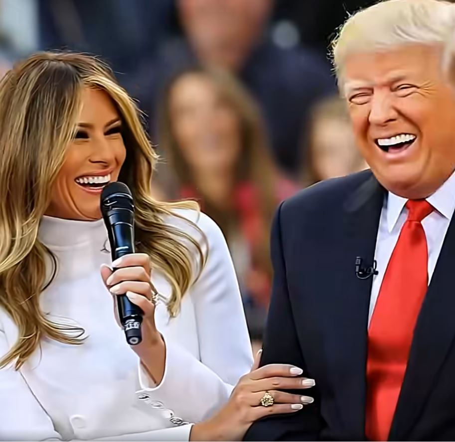 Donald and Melania Trump’s Baseball Game Kiss Sparks Buzz