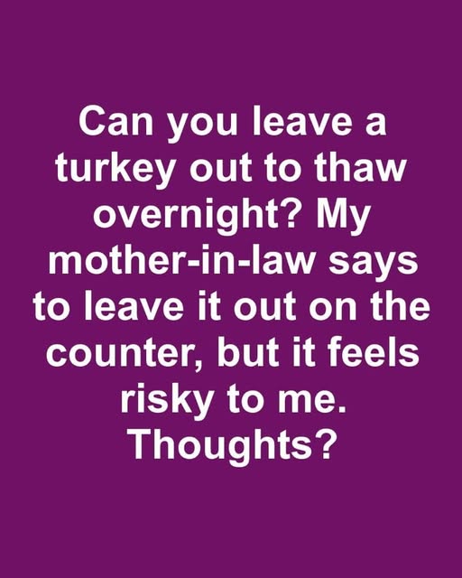 Don’t Wing It: Thaw Your Turkey the Right Way