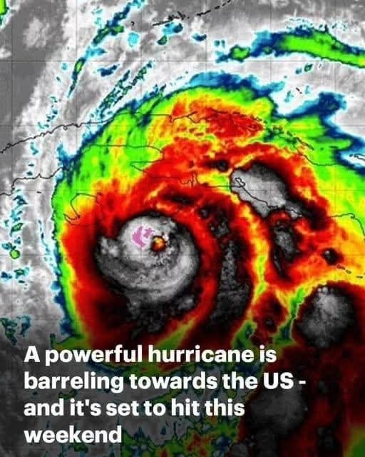 Large HURRICANE CATEGORY forming…