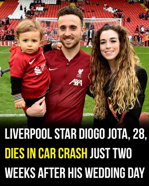 Liverpool star Diogo Jota, 28, dies in car crash just 2 weeks after wedding
