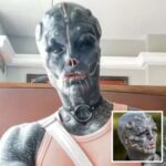 Man Undergoes Body Modifications to Become “Black Alien”—Now Struggles to Find Work