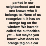 Orange Tag on Your Windshield? Here’s What It Means and What to Do