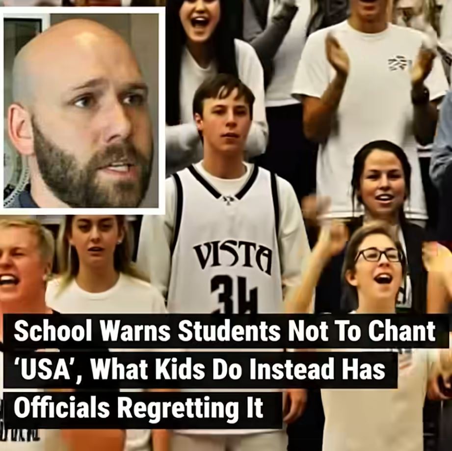 School Warns Students Not To Chant ‘USA’, What Kids Do Instead Has Officials Regretting It