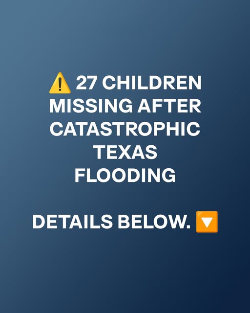 Sudden Flooding in Texas