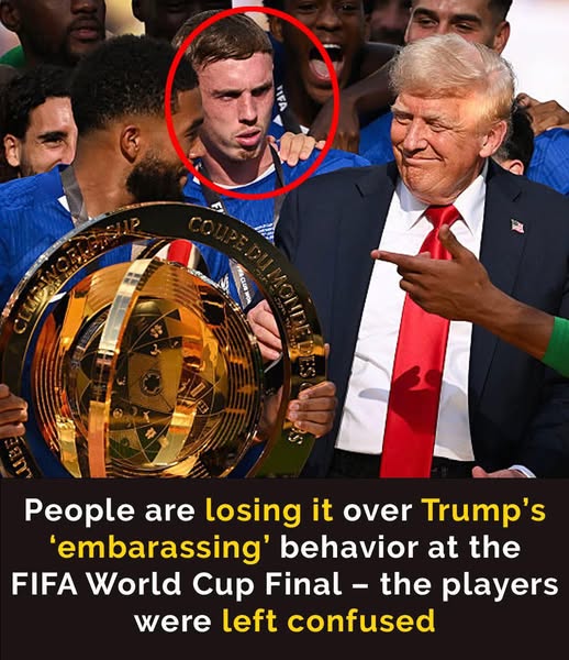 Trump sparks awkward trophy moment at FIFA Club World Cup final