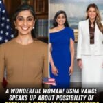 Usha Vance opens up about motherhood, life as Second Lady — And that First Lady question